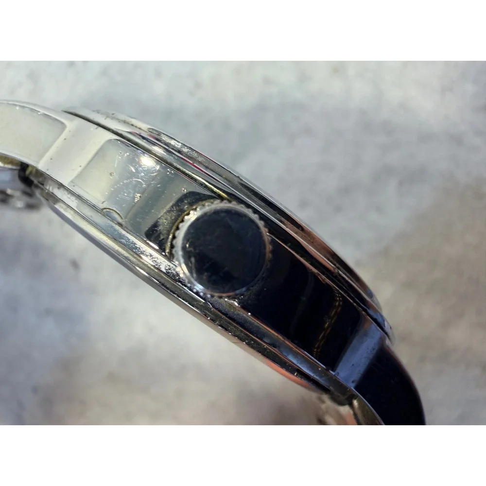 Tommy Hilfiger Mens Watch Blue Sunray Dial Silver Stainless Steel READ